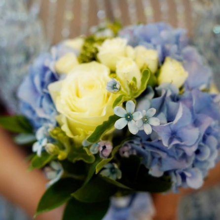 Букет невесты с гортензией - Страна фей, магазин цветов